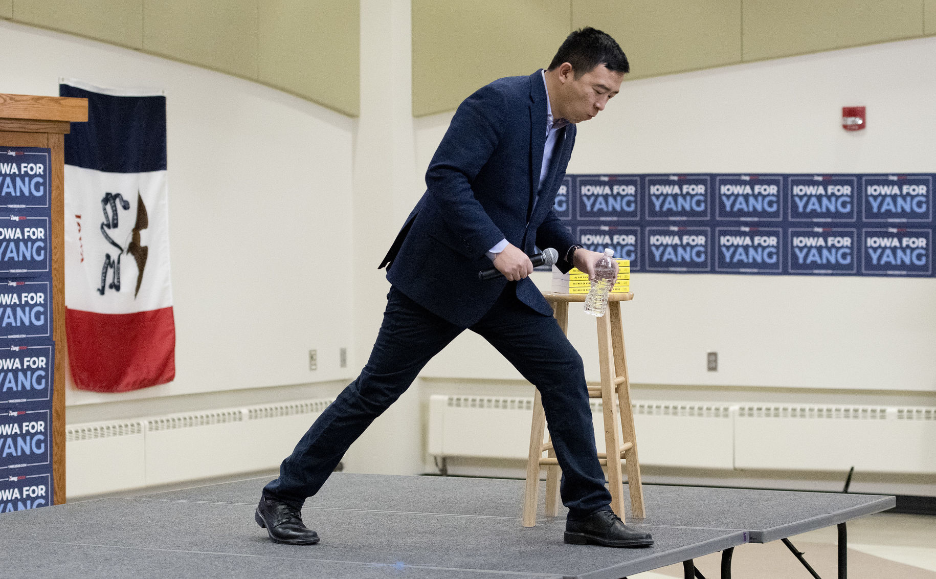 Andrew Yang Sioux City campaign